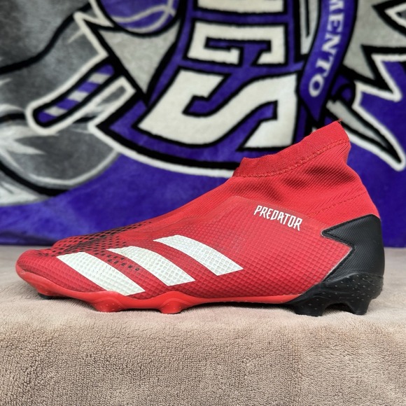 Size 11.5 - Adidas Predator 20.3 LL FG Soccer Cleats Red - Picture 1 of 13